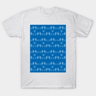 BLUE Tropical Sea Turtle Love T-Shirt